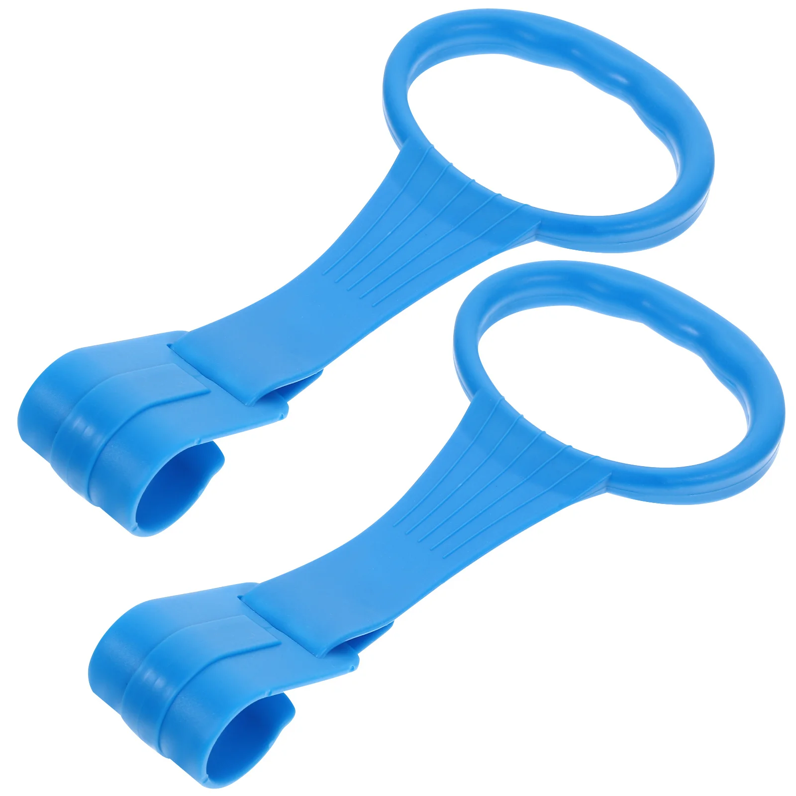 زوج واحد من حلقات سحب سرير الأطفال لتمرين المشي للرضع، خفيفة الوزن ومحمولة، حواف ناعمة وآمنة ومتينة، لون مشرق