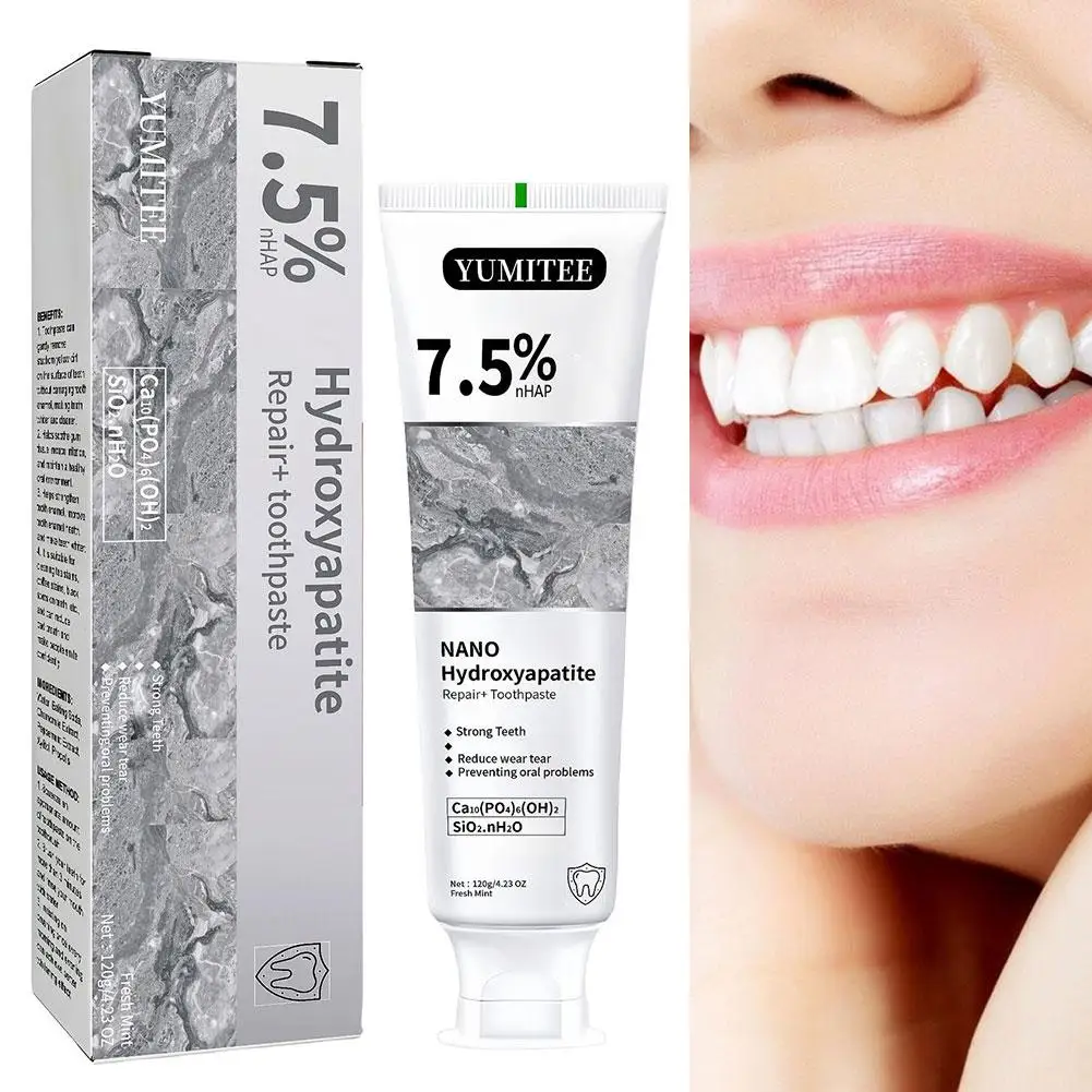 

Hydroxyapatite Teeth Care Product Whitening Toothpaste Pen Dental Breath Removing Stain Plaque Tartar Fresh Repair Gum Brig O3N4