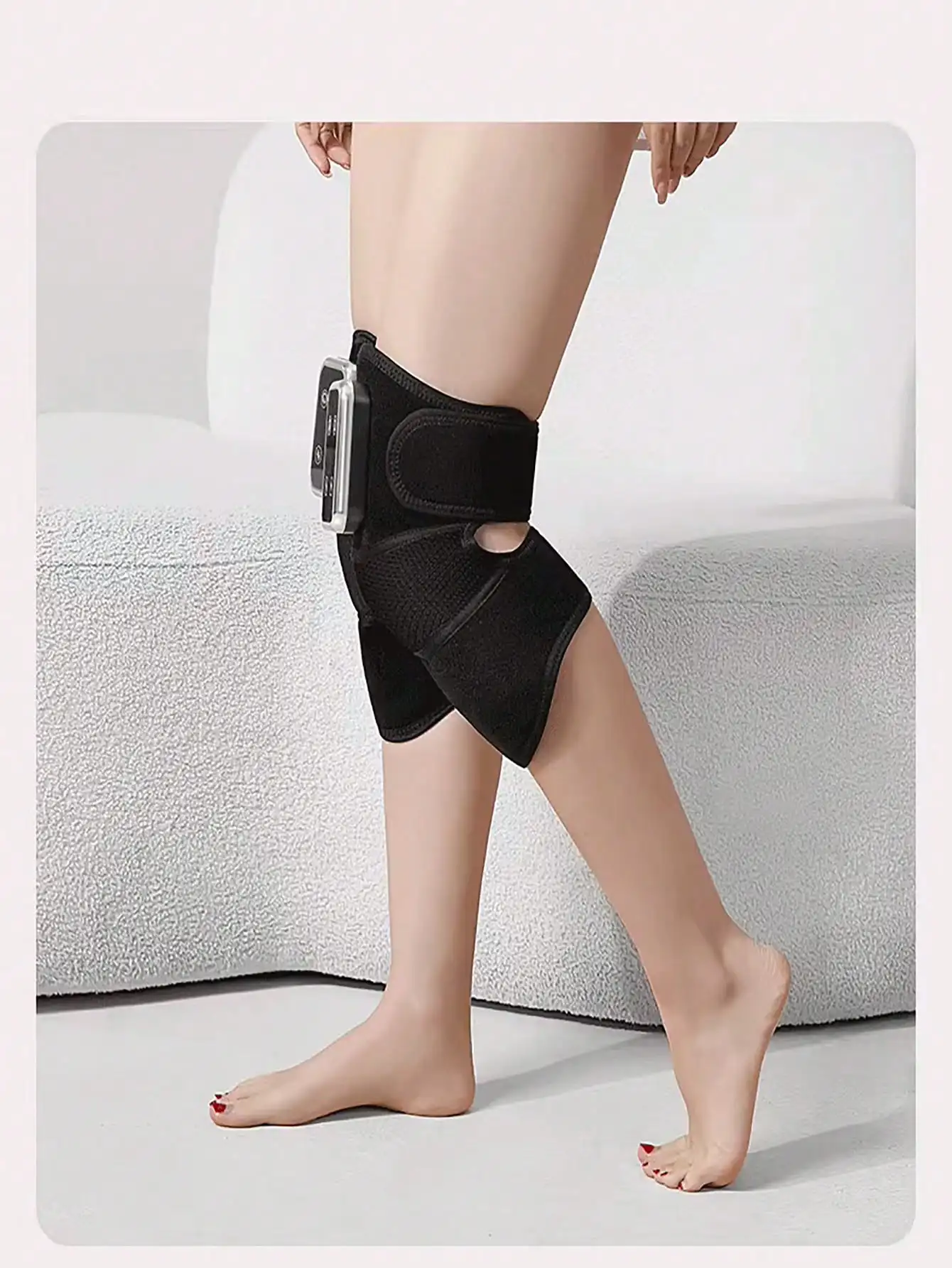 Electric Heating Kneepad Hot Compress Moxibustion Self-Heating Kneelet Warm Protective Gear For Elderly Knee