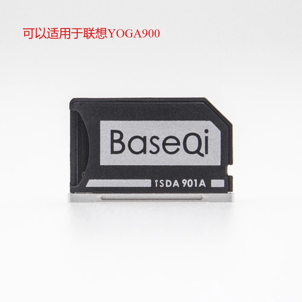 BaseQi Aluminum Hidden Micro SD Card Reader Adapter For Lenovo YOGA 900 Yoga 4 Pro Memory Expansion (Store ID 0001)
