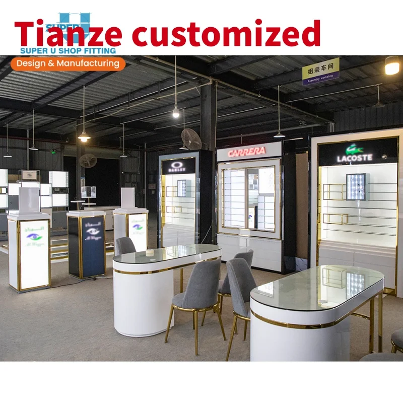 (Op Maat) Teller Display Zonnebril Display Display Glazen Optische Winkel Decoratie