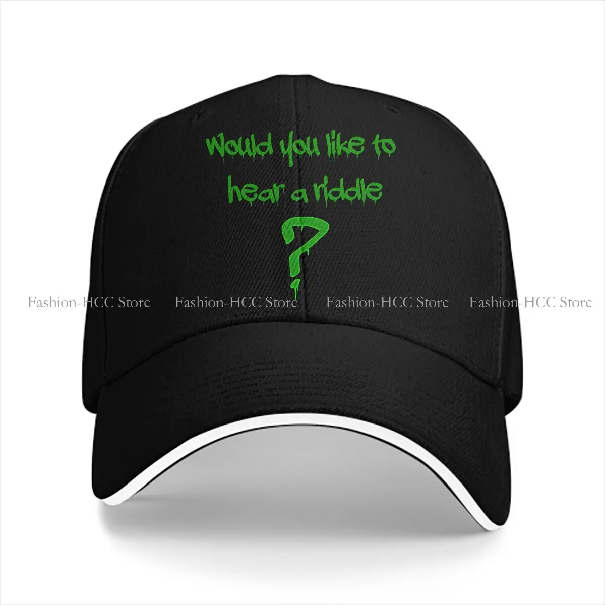 Would You Like To Hear A Riddle Solid Color Baseball Caps Peaked Cap Hey Riddle Riddle Sun Shade Hats Men Women