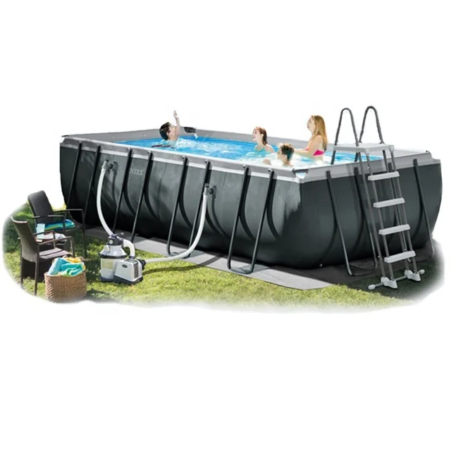 2021 INTEX 26364  Rectangular frame pool 7.32m x 3.66m x 1.32m swimming pool