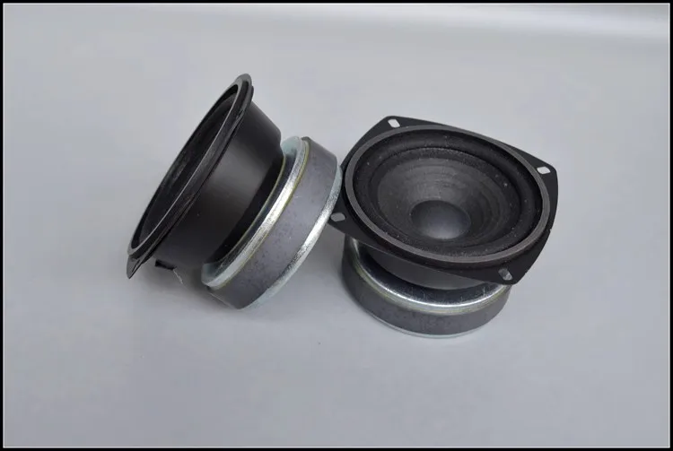 GHXAMP – haut-parleur milieu pur scellé, 4 pouces, 107mm, fibre végétale moyenne à 3 voies + bord en tissu, grand aimant Super 90mm, 92db, 1KHZ-15KHZ, 1 pièce