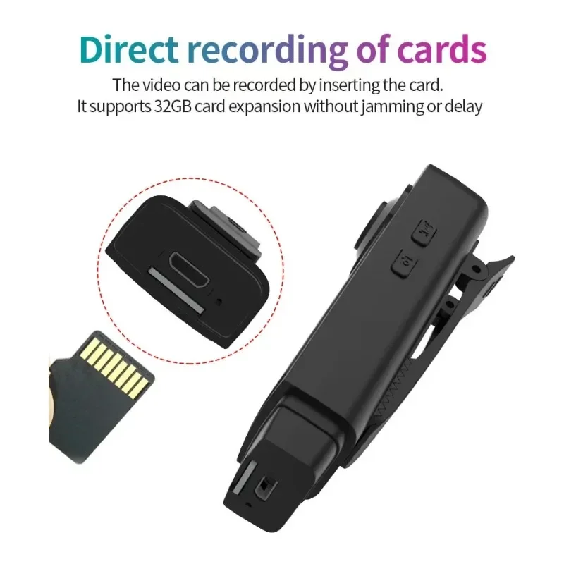 소형 HD 1080P 미니 카메라 클립 디지털 바디캠 비디오 레코더 나이트 비전 모션 감지 PC 웹캠 캠코더 마이크로 바디캠