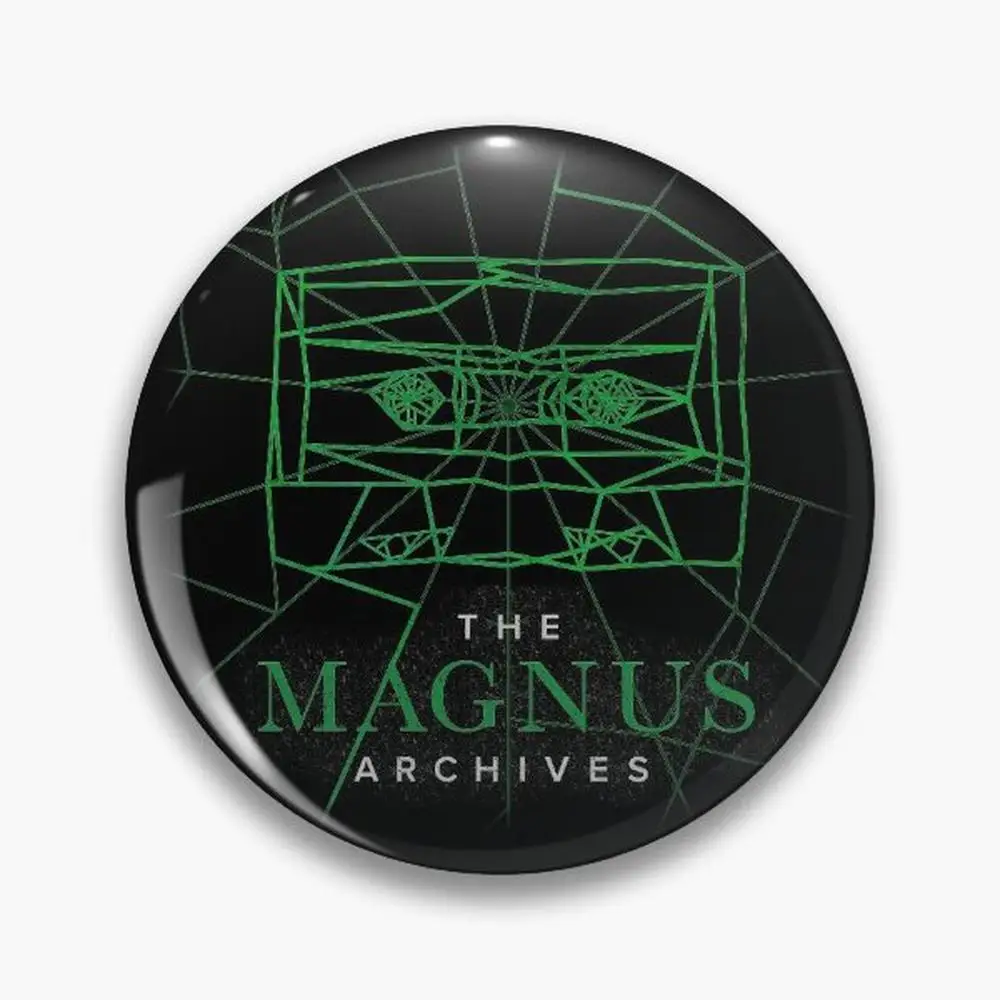 [Transparent] The Magnus Archives Logo (Season 5)  Pin Buttons Brooches  Jewelry Accessory Customize Brooch Fashion Lapel Bad