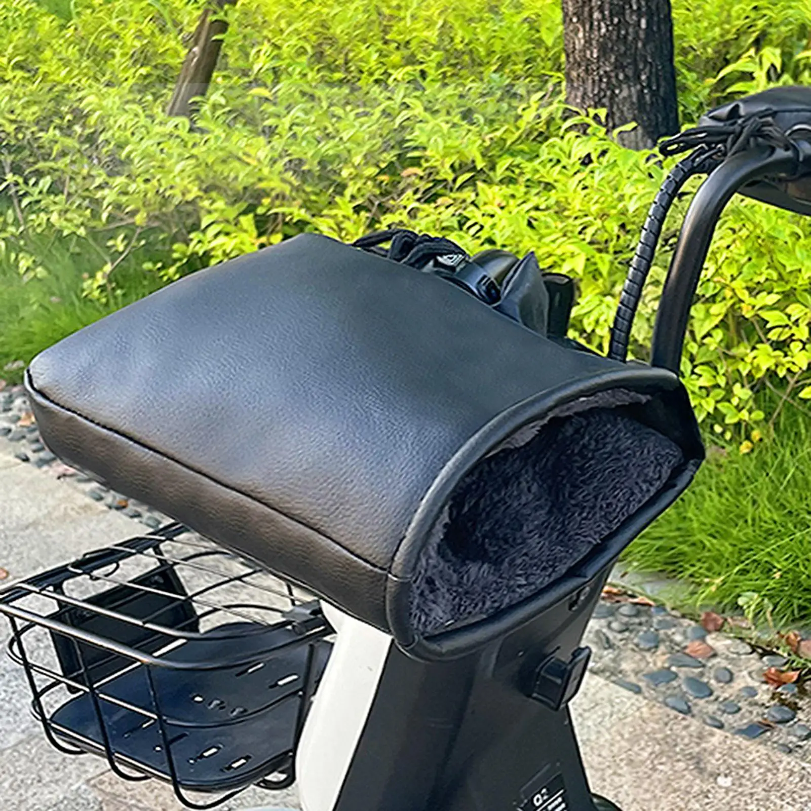 دراجة نارية المقود قفازات غير نافذ للمطر دراجة نارية الاحترار لوازم مقاوم للماء دراجة نارية المقود قفازات ل سكوتر الثلج #2