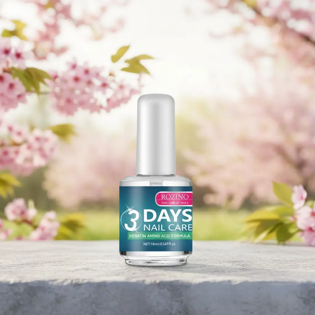 Nail Strengthening Oil Nourishing Glossy Nail Polish Moisturising Nail Care Product 16ml Alcohol-free Keratin-based Nail Polish