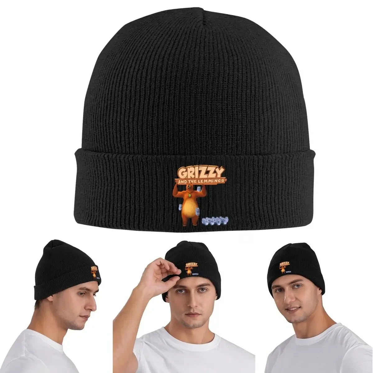 grizzy-e-os-lemmings-gorro-de-malha-quente-para-o-inverno-touca-de-malha-gorros-bones-de-hip-hop-para-uso-unissex