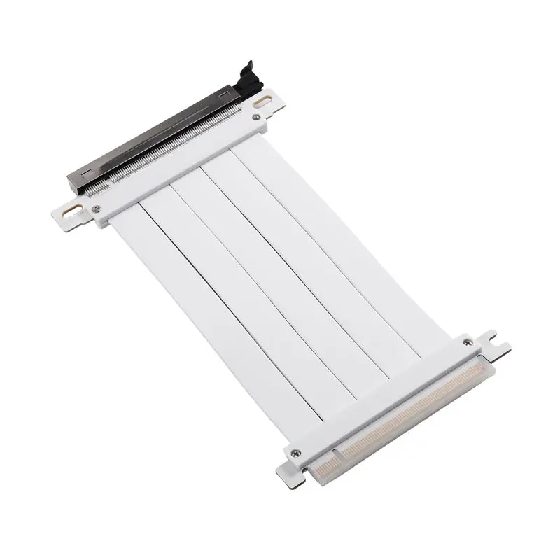 B48A Flexible 180° Mounting GPU Extension Cord PCI-E 4.0 X16 Riser Cable Video Card Extension Shielded 15Cm