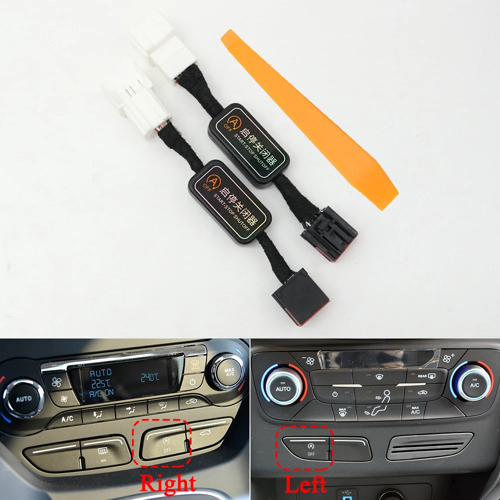 Automatic Start Stop Eliminator Engine Off Closer Disable Canceller Delete Device Cable Plug For Ford Kuga Escape 2015-2019