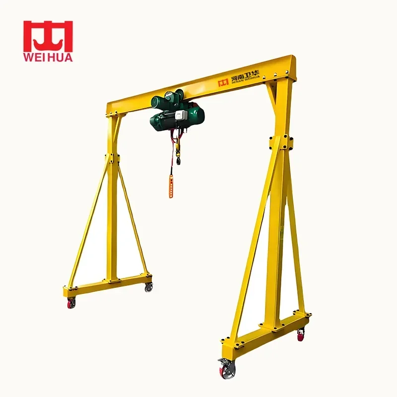 Henan Weihua Brand high quality and efficiency Mobile Gantry Crane hot sale