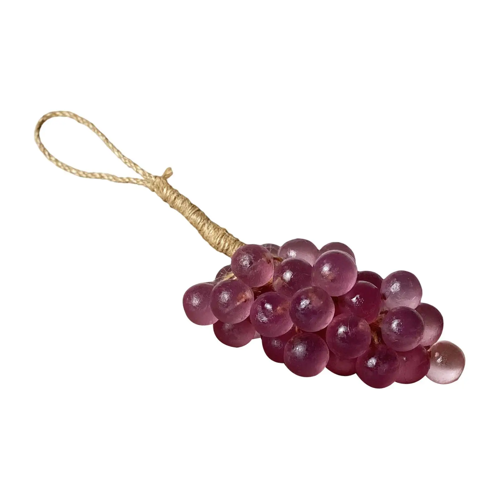 Handmade Grapes Shaped Soap Rope Fruit Bar Natural Botanical Decorative Soap for Men Women Bathroom
