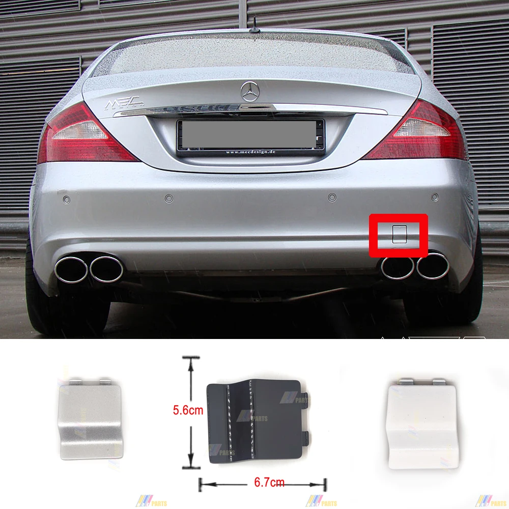 A2198800005 Fit 04-07 Mercedes CLS W219 Coupe C219 320 350 550 REAR TOW COVER