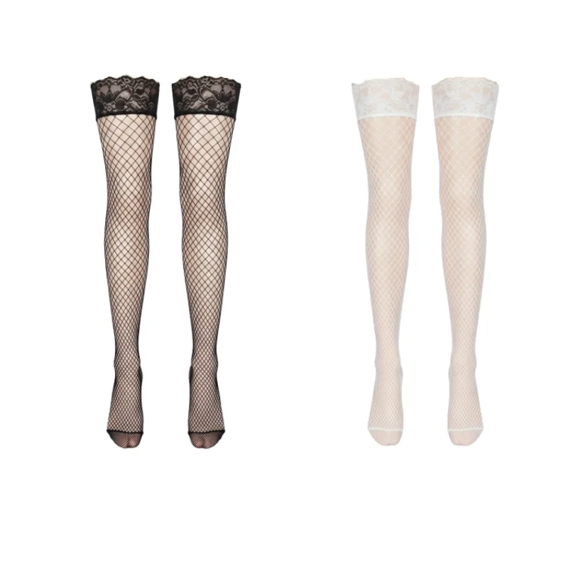 

Сексуальные женские ажурные кружевные чулки до бедра, дышащие чулки-комбинации, гольфы, чулки до бедра