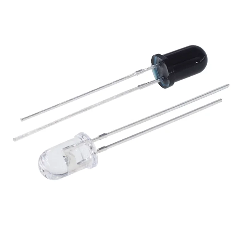 10PCS F3 3mm F5 940nm LED Infrared Emitter and IR Transmitter Receiver Diode Diodes  Infrared to tube For Photoelectric sensor