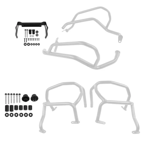 Imagen 2 del producto Para BMW R1300GS R 1300 GS R1300 GS 2023-2025 barras de choque de carretera de motocicleta barra protectora de tanque de motor parachoques Protector de jaula para acrobacias