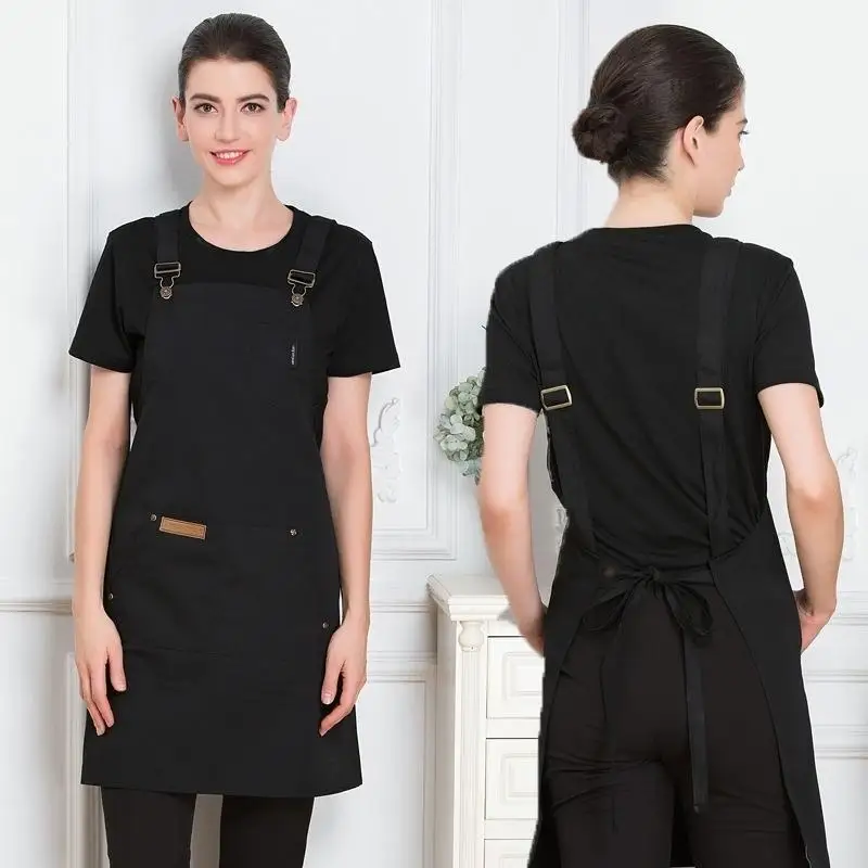 1 Stück Kochschürze mit Taschen, Kochschürze für Männer und Frauen