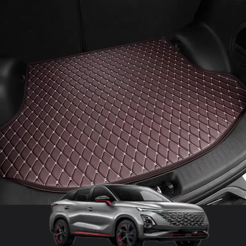 

Коврик в багажник автомобиля из микрофибры под кожу, коврик для багажной полки, аксессуары для салона автомобиля Chery OMODA 5 C5 FX 2022-2025