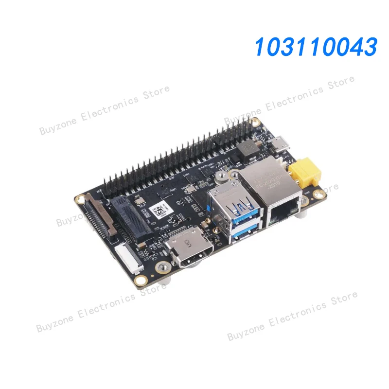 

103110043 Carrier Board for Jetson Nano/Xavier NX/TX2 NX with compact size and rich ports