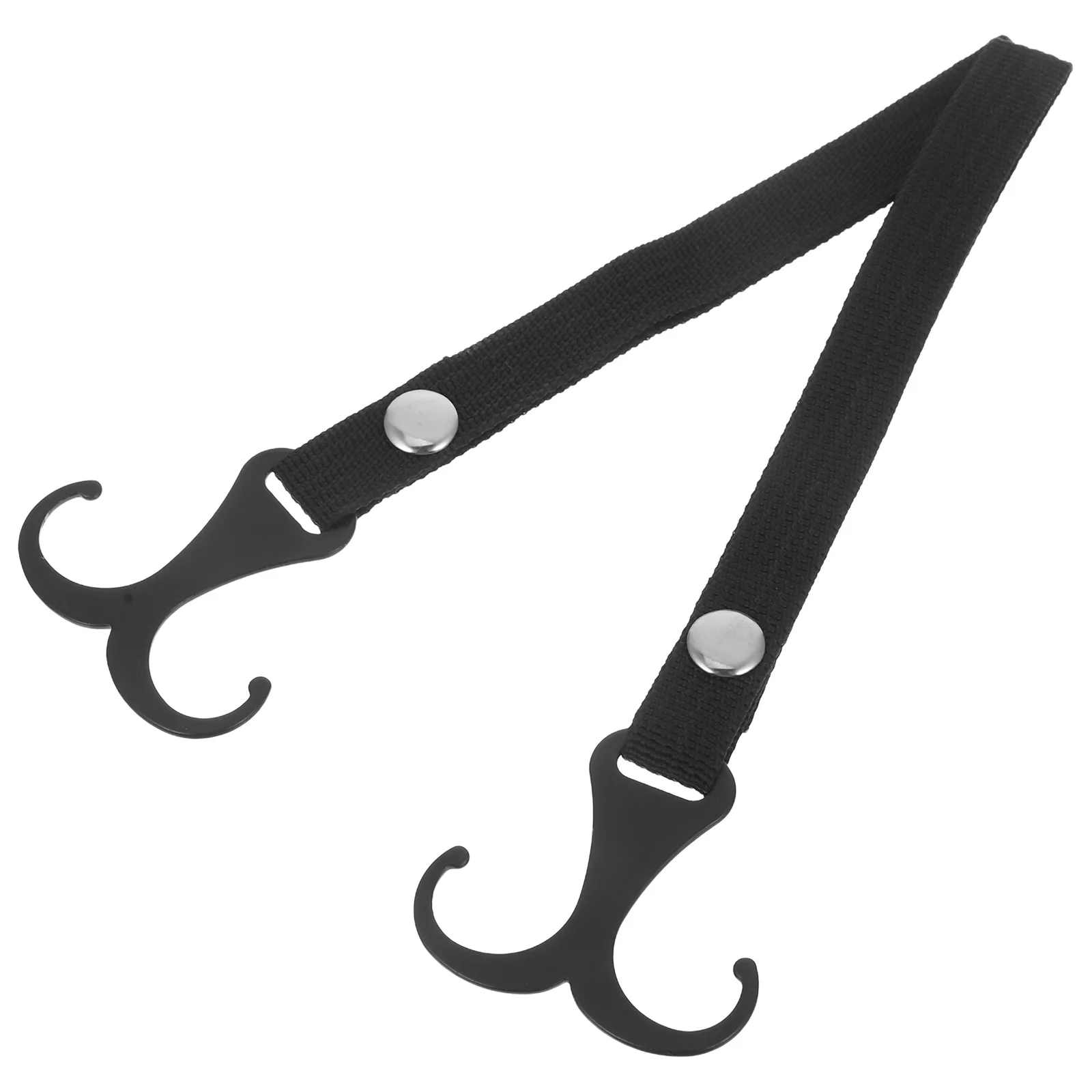 

2Pcs No Drilling Hooks Stainless Steel Front Mounted Handlebar Clip for Motorcycle Bicycle Bag Holder Grocery Shopping Organizer