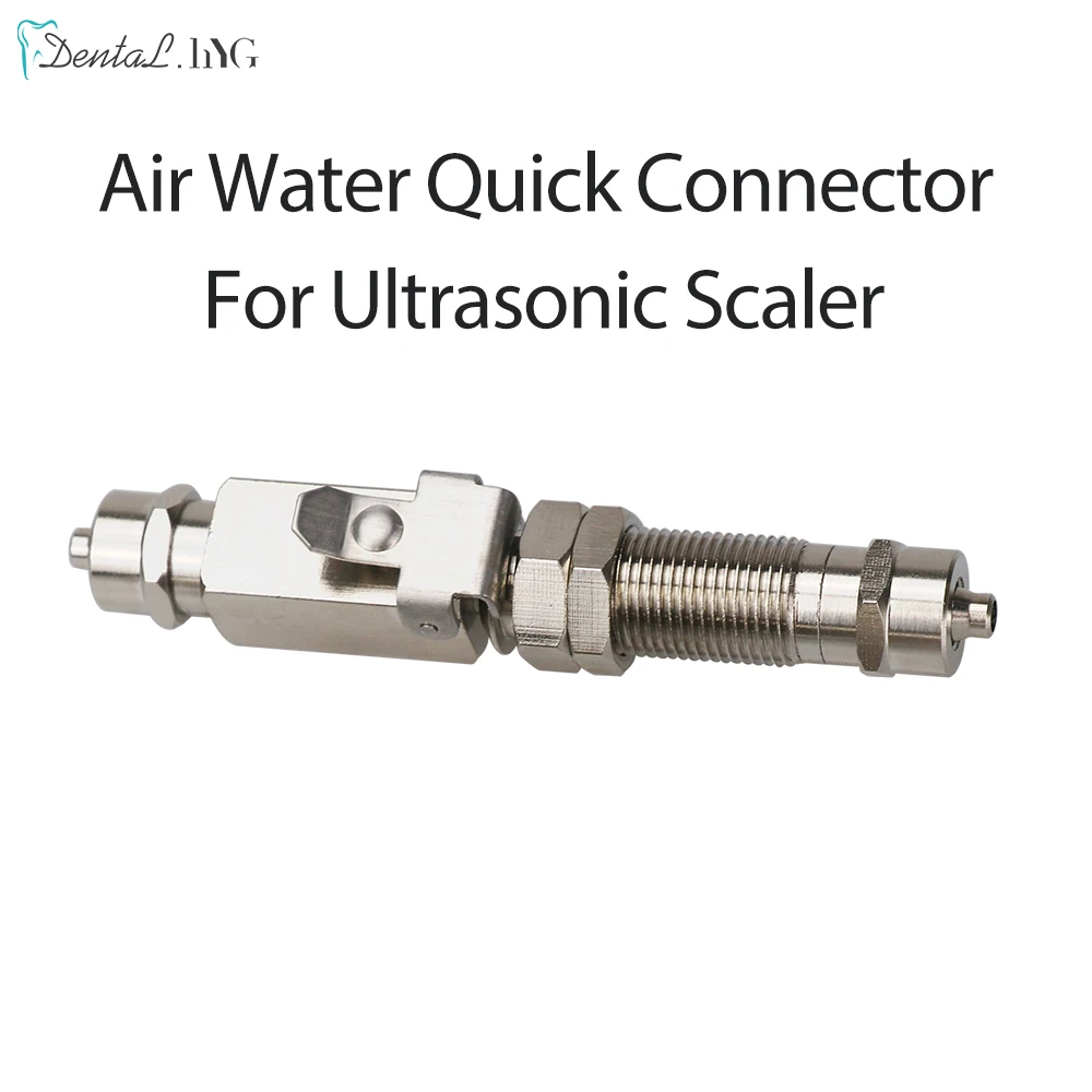 

Dental Air Water Quick Connector Anti-Retraction For Ultrasonic Scaler Stainless Steel Dental Chair Parts Dentist Accessor