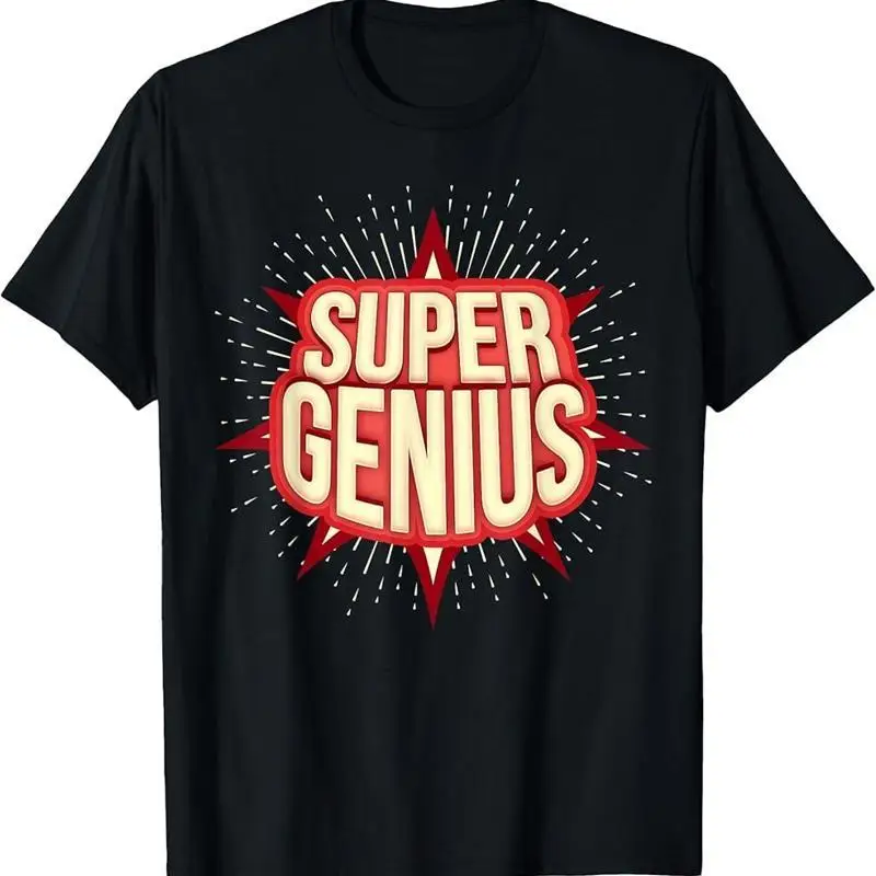 Super Genius Funny Sarcastic Nerd Geek T Shirt