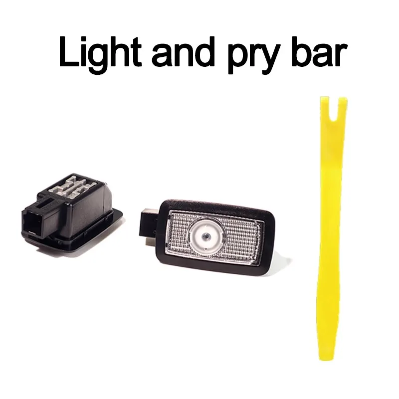 LED Car Ghost Shadow Lamp For BYD Shark 2025 Door Welcome Light Accessories LED Lighting Carriage Side Step Plate for Vehicle