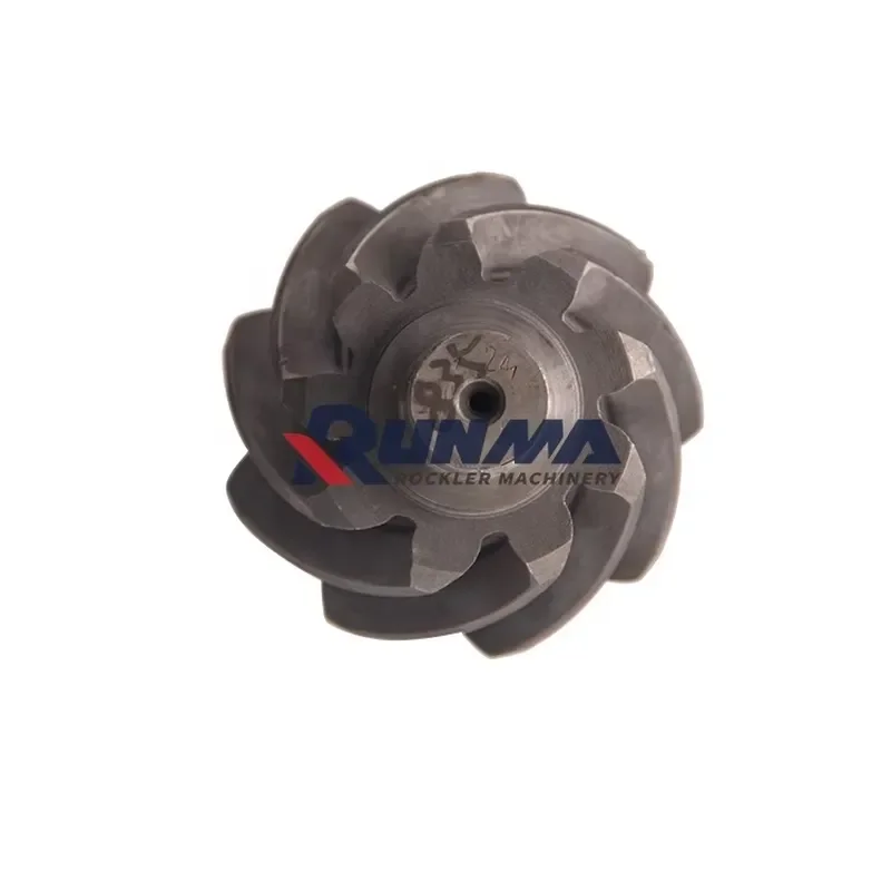 Runma FL956 75201868 wheel loader parts axle system spiral bevel gear set