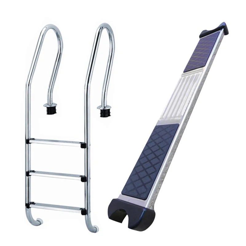 304 Stainless Steel Underwater Escalator Swimming Pool Ladder for Swimming Pool Accessories