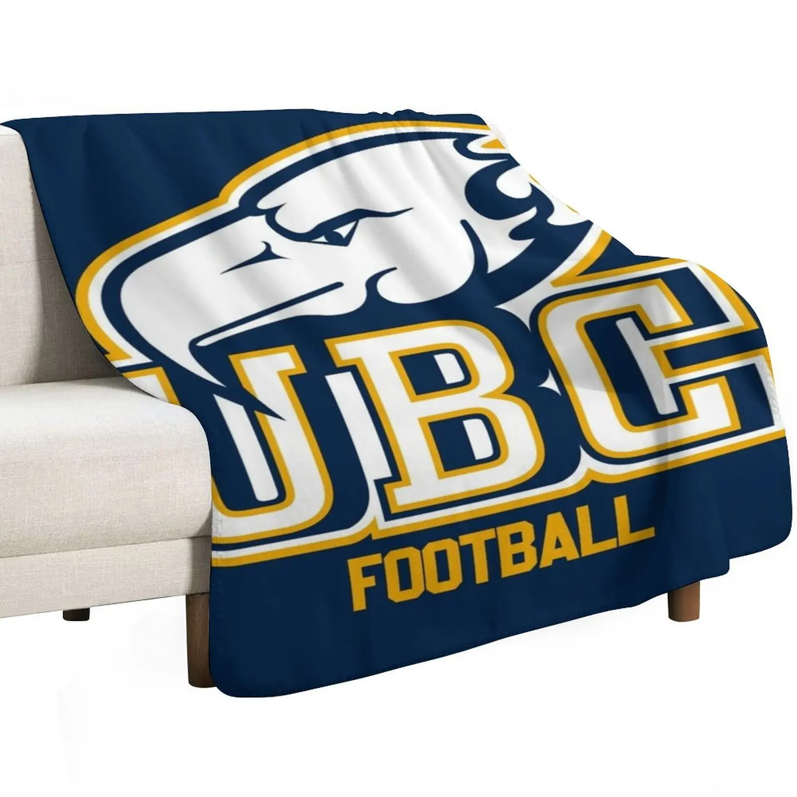 UBC Thunderbirds FOOTBALL رمي بطانية رقيقة أريكة سرير بطانيات أشعث دافئة