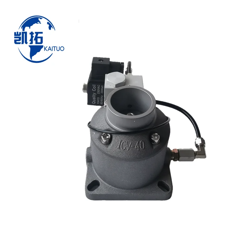 

ICV-40 Intake Valve Assembly DN-40-E With 220V Solenoid Valve and Vertical Valve Block Fits Screw Air Compressor