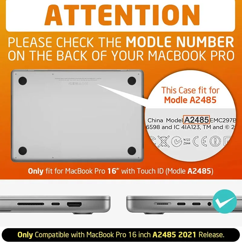 Funda SUPCASE para MacBook Pro de 16 pulgadas (2023/2021) M3 Pro / M3 Max / A2780 M2 Pro / M2 Max / A2485 M1 Pro / M1 Max UB, carcasa dura