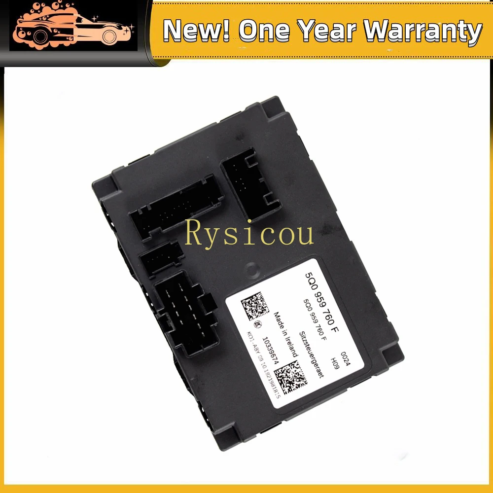 

For VW MQB Golf 7 Passat B8 Tiguan T-ROC Arteon Electric Seat Memory Function Module 5Q0959760B 5Q0 959 760 B 5Q0 959 760 F