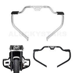 Engine Guard Crash Bar Protective Bumper For Harley Softail Deluxe Heritage Fat Boy Breakout Street Bob Low Rider Silm 18-25