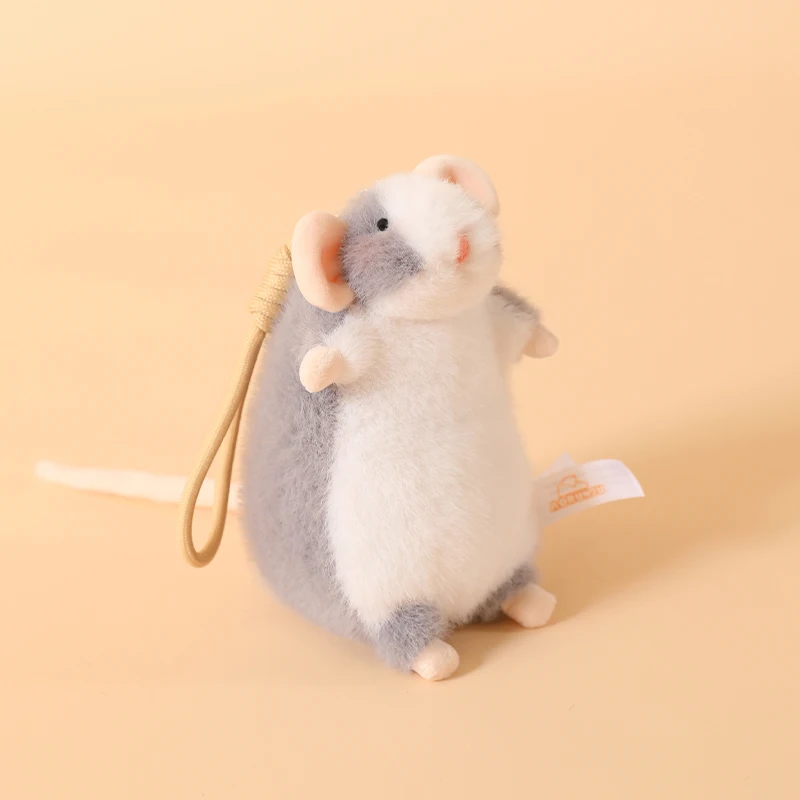 15/21CM Niedliche Fancy-Ratten-Plüschtiere Weiche Stofftier-Puppe Plüsch-Maus-Anhänger Schlüsselanhänger Lustige Geschenke – Detail 4