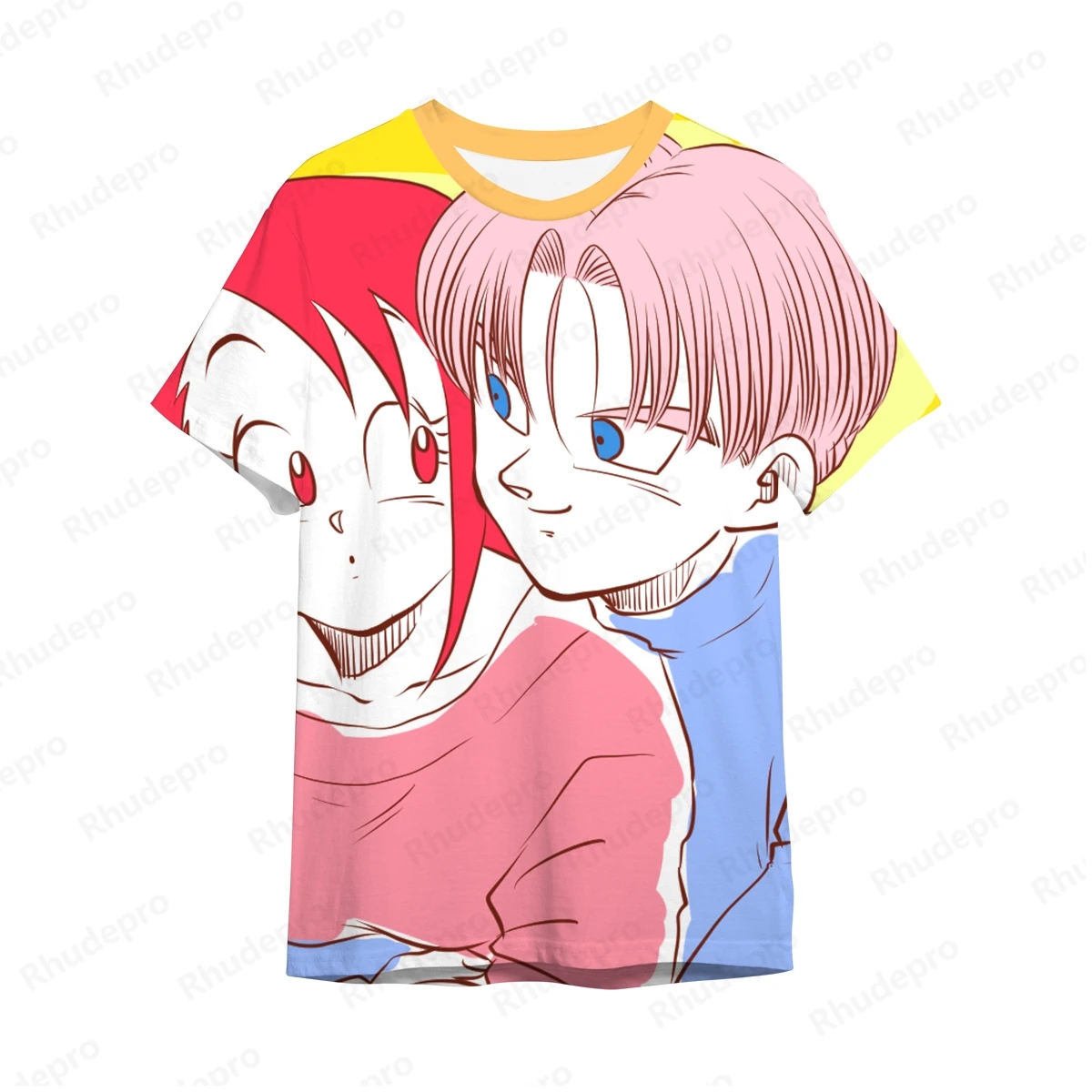 T-shirt de anime Dragon Ball masculina, Super Saiya, Vestuário Hip Hop, Streetwear, Roupa nova, moda, Y2K, 2021