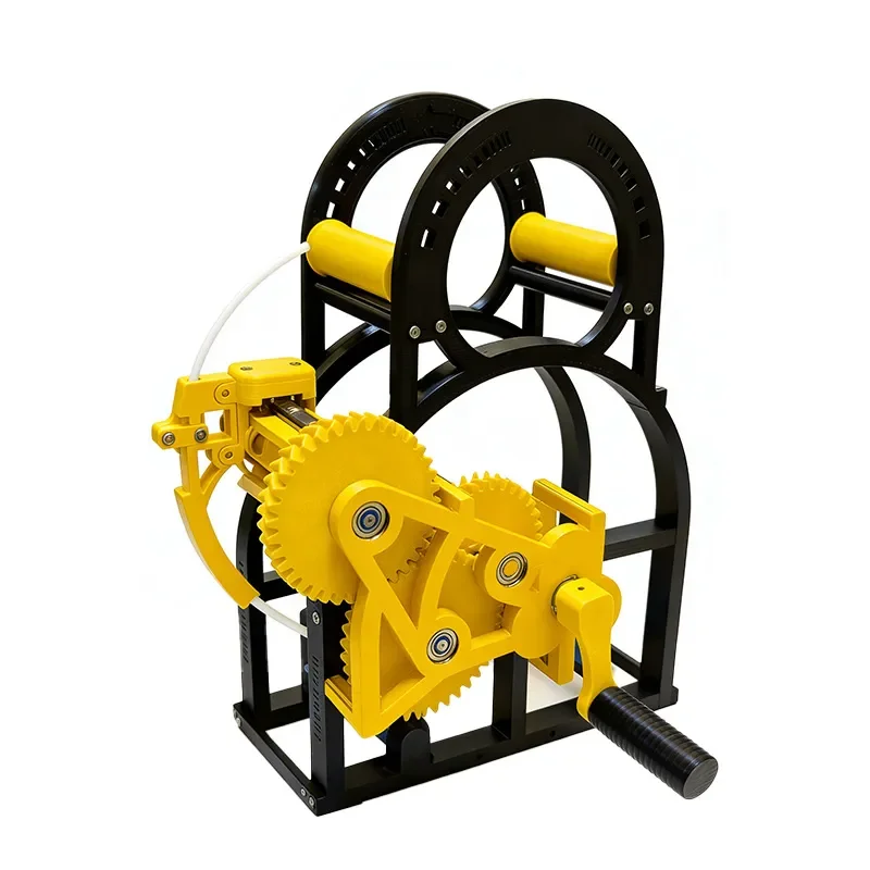 Manual 3D Printer Filament Winder Hand Crank Spool Holder for 1kg 20cm Reel Universal Plastic Wire Rewinding Tool Accessory
