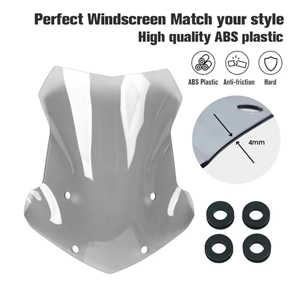 Motorcycle WindScreen Windshield Visor Deflector For BMW R1200GS R1250GS Adventure R1200GSA R1250 GS LC ADV GS1250 2013-22 2023