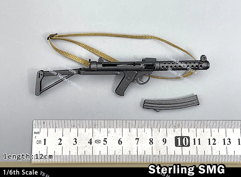 In Stock ZYTOYS 1/6 Collectible Static Model Gun Sterling SMG AW L96A1 G3SG1 Sniper Rifle Non Functional 12