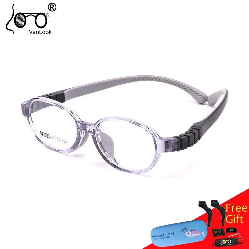 Kids TR90 Optical Glasses Frame Soft Bendable Children Eyeglass Frame Safe Lightweight Prescription Spectacle For Boys Girls