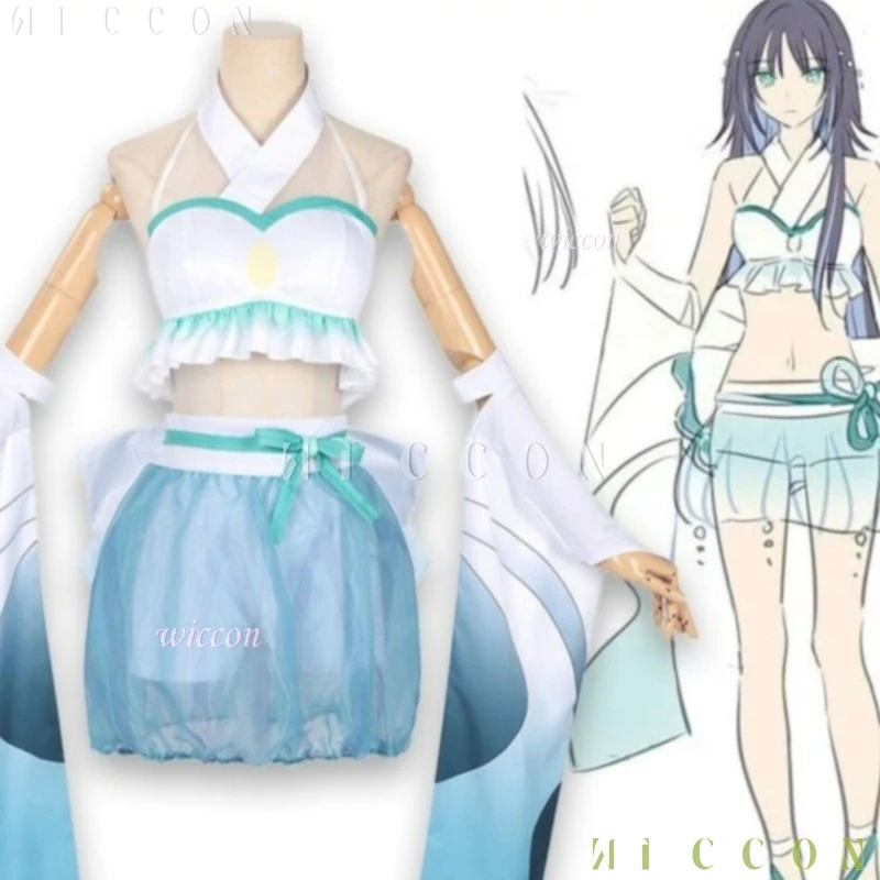 

Love CoCos Store disfraz Cosmic Princess Kaguya Kakei Yukata Swimsuit Dance Outfit Komezawa Noyori Long Sleeve Anime fille コスプレ