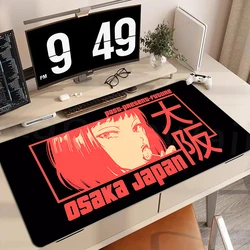 Anime Mädchen Mauspad Kawaii Mousepad Gaming Geschwindigkeit Tastatur Pads Große Gamer Maus Matte Gummi Schreibtisch Matte 100x50cm HD Druck Teppich