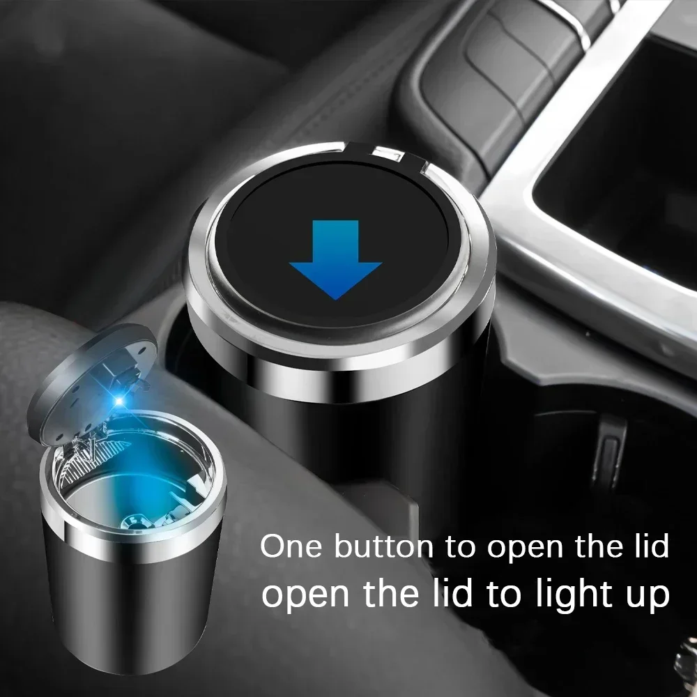 1 PCS Car Styling Portable Detachable Car Ashtray Holder For Geely Tugella SUV FY11 2020 2021 2022 2023 2024 Auto Accessories