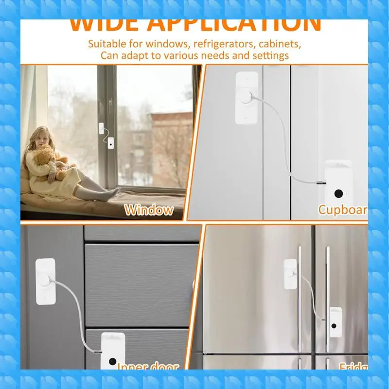 ETRT Fingerprint Fridge Lock, Refrigerator Safety Lock, Intelligent Cabinet Lock For Drawers, Dishwasher, Toilet And Cabinet