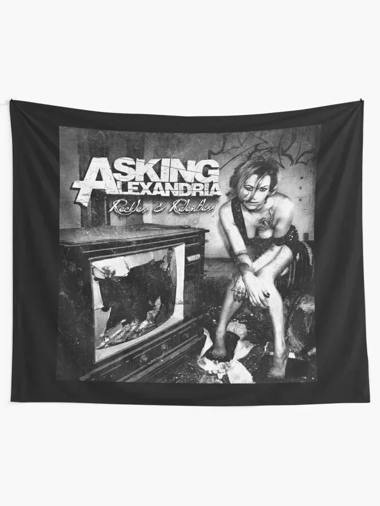 Asking Alexandria Reckless relentless Tapestry Things To Decorate The Room Decoration For Home Tapestry