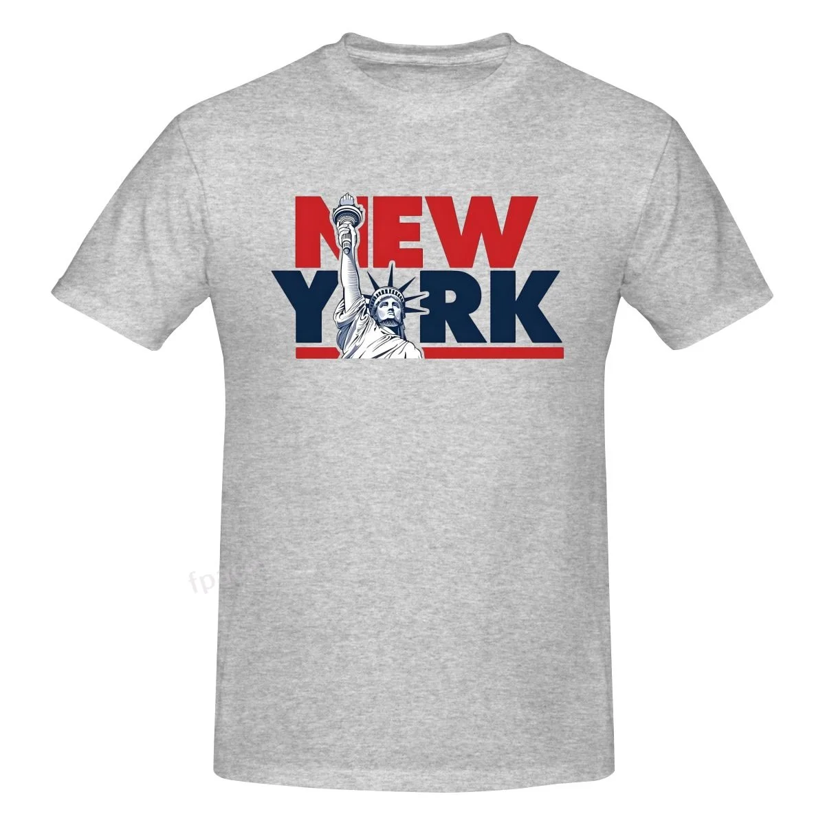 

NEW YORK FREEDOOM Casual Cotton Summer Men Clothing Tops Men's Basic Short Sleeve T-Shirt