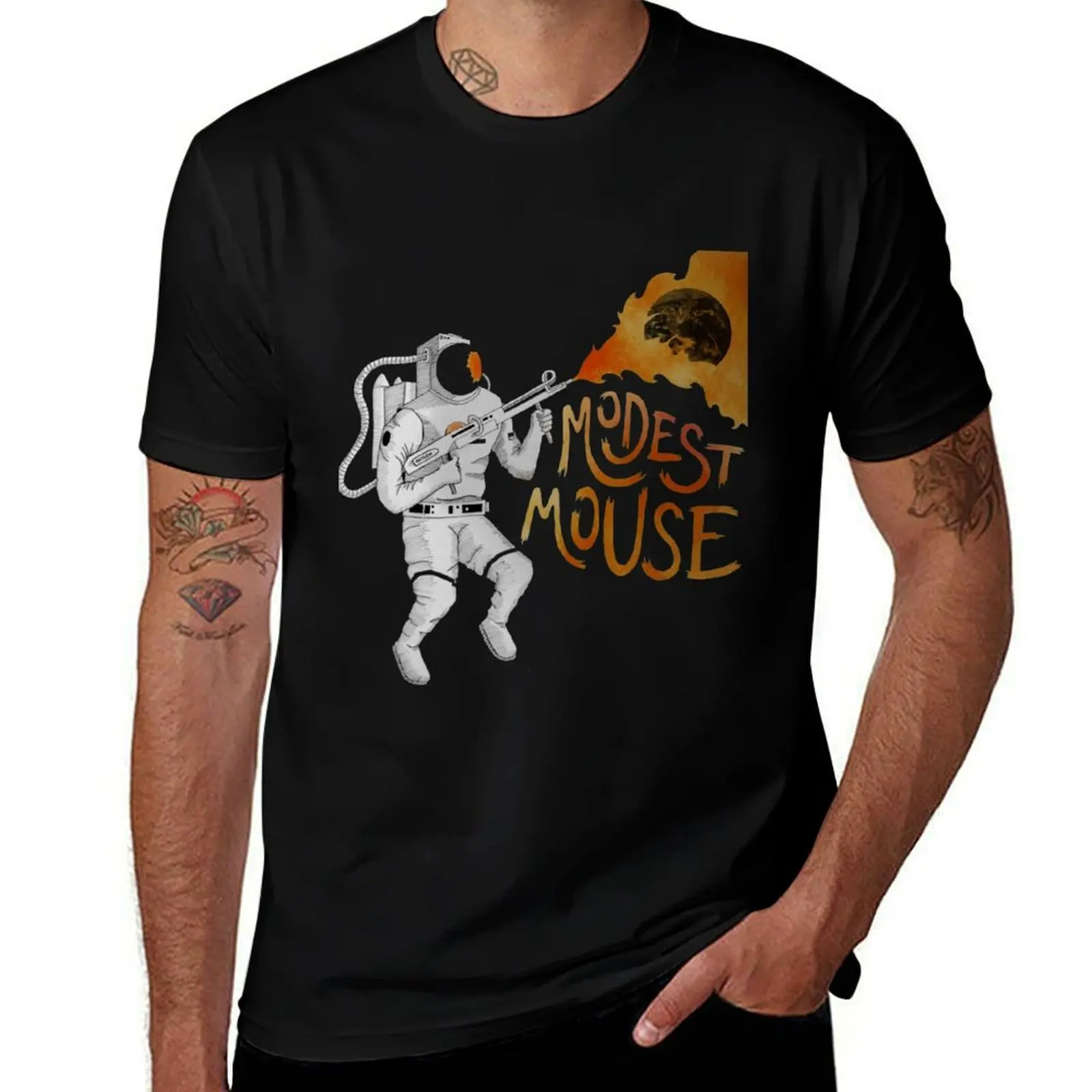 bold modest fire T-Shirt Big and Tall Solid Color T-Shirt