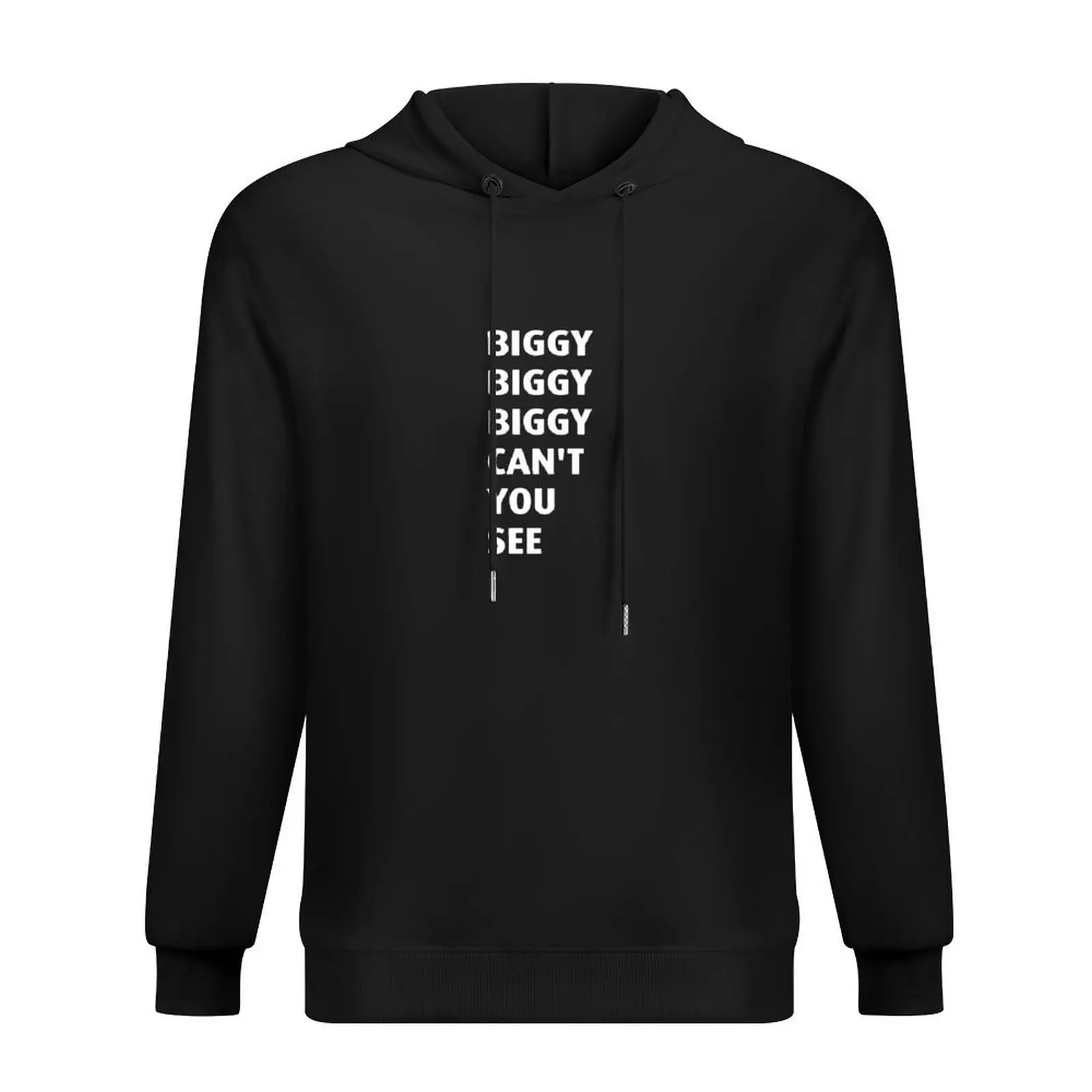 Biggie Biggie Biggie can't you see Hoodie mens clothing anime clothing men's winter sweater men's clothes hoodie oversize
