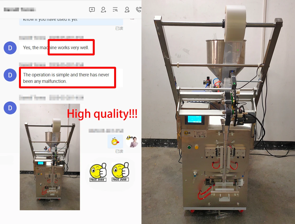 Multifunctional Packaging Equipment Juice Production Line Sachet Filling And Sealing Machine